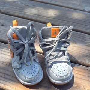 Toddler Jordan 1 Mid in Gatorade Pack Orange
